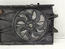 2010-2017 Gmc Terrain Left Radiator Fan Motor Assembly Black