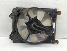 2006-2011 Honda Civic Left Radiator Fan Motor Assembly Black