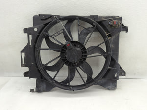 Dodge Caravan Left Radiator Fan Motor Assembly Black