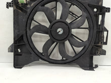 Dodge Caravan Left Radiator Fan Motor Assembly Black