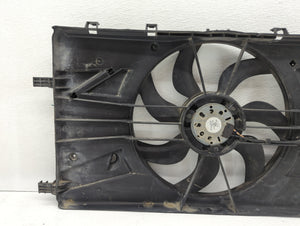 2011-2016 Chevrolet Cruze Left Radiator Fan Motor Assembly Black