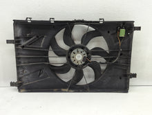 2011-2016 Chevrolet Cruze Left Radiator Fan Motor Assembly Black