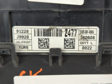 2018-2021 Hyundai Kona Fusebox Fuse Box Panel Relay Module P/N:91228-J9920 Fits 2018 2019 2020 2021 OEM Used Auto Parts