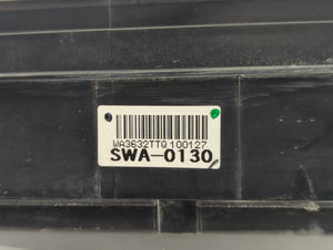 2007-2011 Honda Cr-V Fusebox Fuse Box Panel Relay Module P/N:WA3632TTQ100127 SWA-0130 Fits 2007 2008 2009 2010 2011 OEM Used Auto Parts