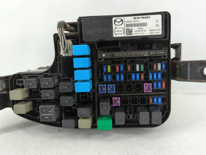 2014-2016 Mazda 3 Fusebox Fuse Box Panel Relay Module P/N:PP-TD20 BHR1-66767 Fits 2014 2015 2016 OEM Used Auto Parts