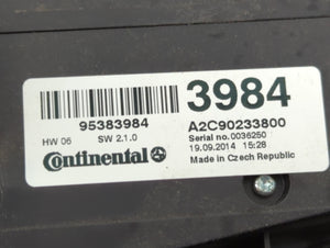 2013-2016 Buick Encore Radio AM FM Cd Player Receiver Replacement P/N:A2C90233800 95383984 Fits 2013 2014 2015 2016 OEM Used Auto Parts