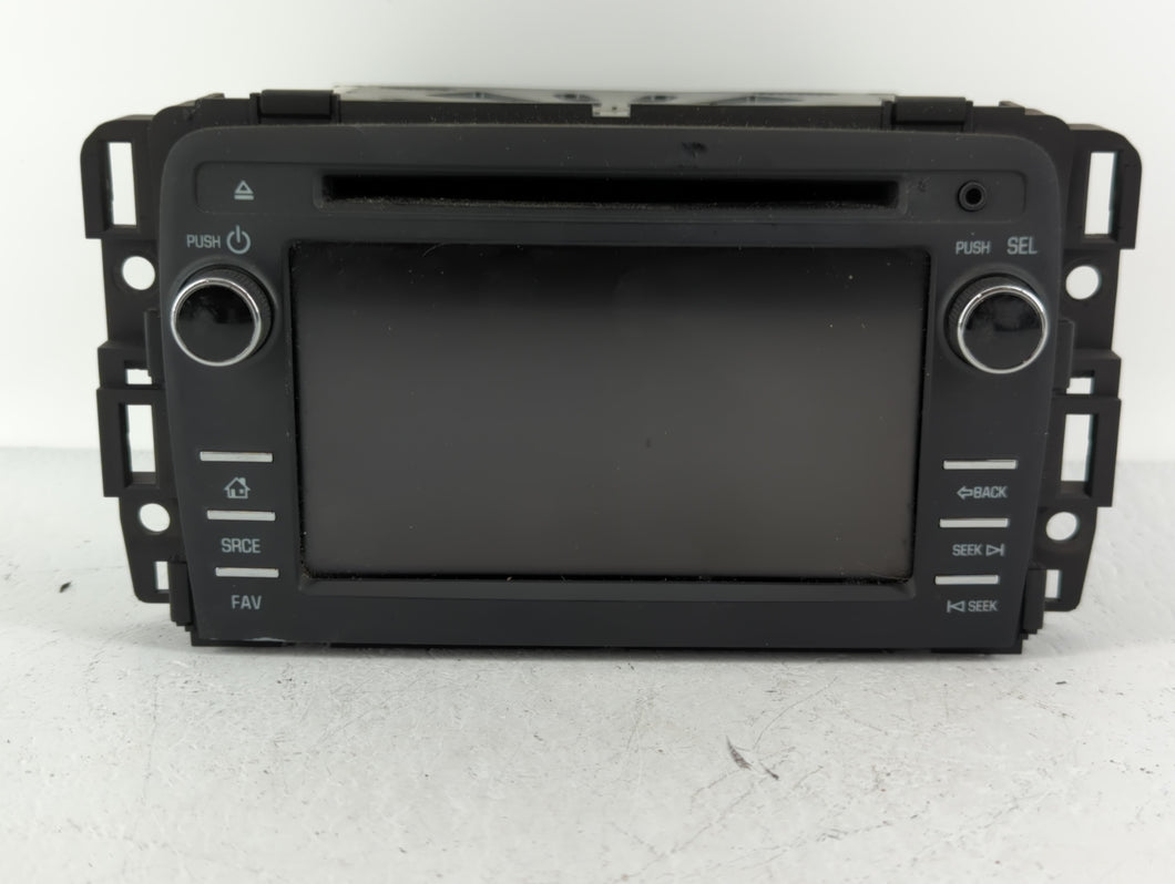 2013-2014 Buick Enclave Radio AM FM Cd Player Receiver Replacement P/N:23130123 Fits 2013 2014 OEM Used Auto Parts