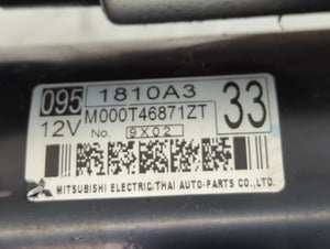 1997-2002 Mitsubishi Mirage Car Starter Motor Solenoid OEM P/N:M000T46871ZT 0951810A3 Fits 1997 1998 1999 2000 2001 2002 OEM Used Auto Parts