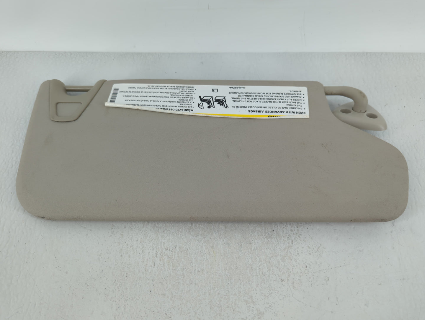 2017 Dodge Journey Sun Visor Shade Replacement Driver Left Mirror Fits OEM Used Auto Parts - Oemusedautoparts1.com
