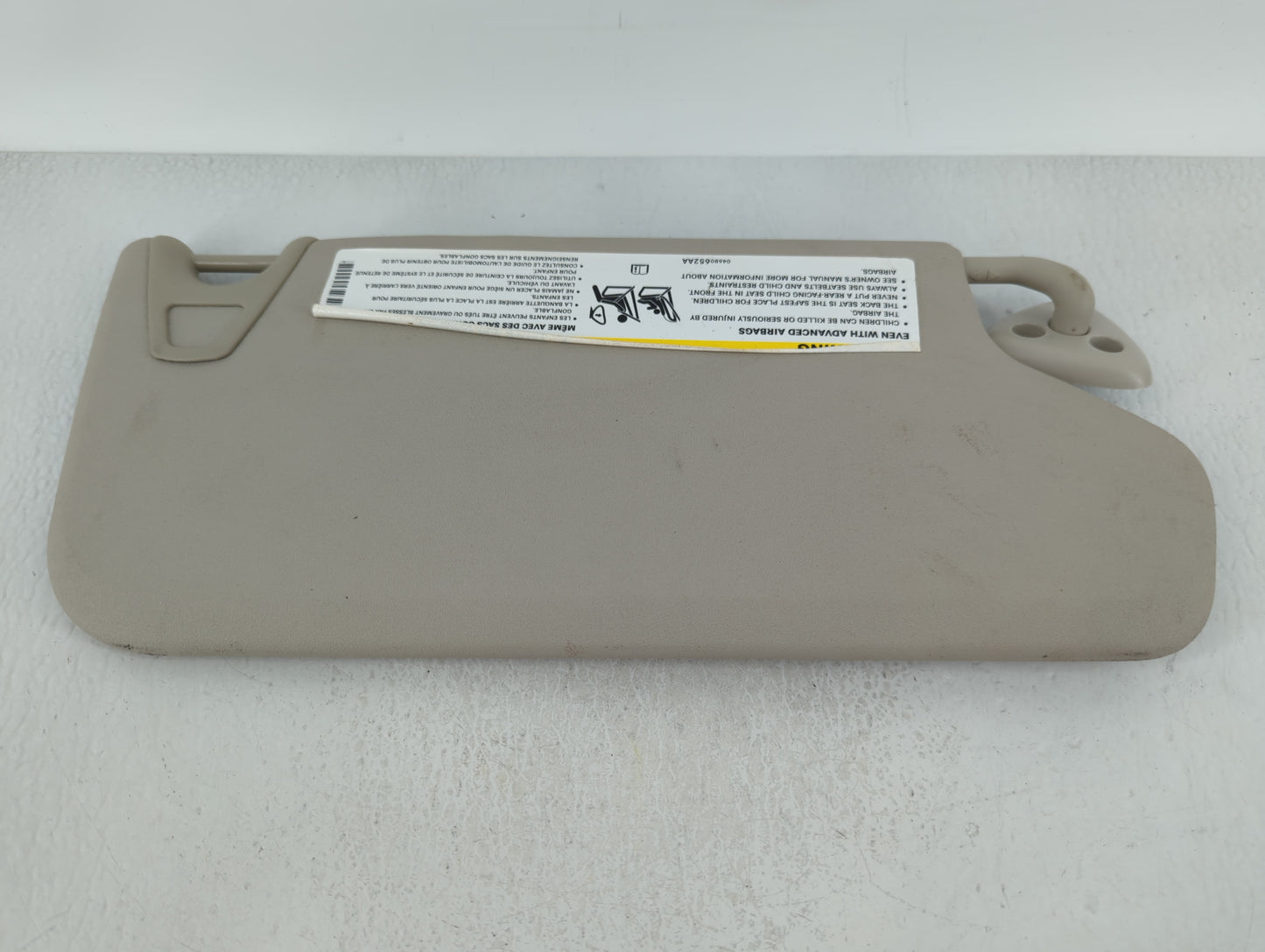 2017 Dodge Journey Sun Visor Shade Replacement Driver Left Mirror Fits OEM Used Auto Parts - Oemusedautoparts1.com