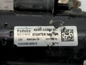 2019-2020 Ford Edge Car Starter Motor Solenoid OEM P/N:K2GT-11000-BC Fits 2019 2020 2021 2022 OEM Used Auto Parts