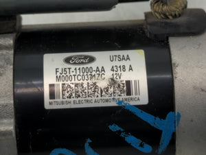 2018-2019 Ford Escape Car Starter Motor Solenoid OEM P/N:FJ5T-11000-AA Fits 2018 2019 OEM Used Auto Parts