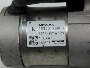 2017-2020 Nissan Rogue Sport Car Starter Motor Solenoid OEM P/N:23300 4BB0B Fits 2017 2018 2019 2020 2021 OEM Used Auto Parts