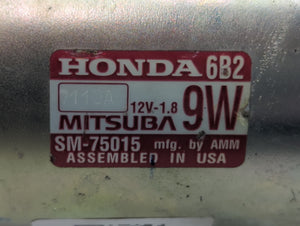 2018-2022 Honda Accord Car Starter Motor Solenoid OEM P/N:SM-75015 Fits 2018 2019 2020 2021 2022 OEM Used Auto Parts