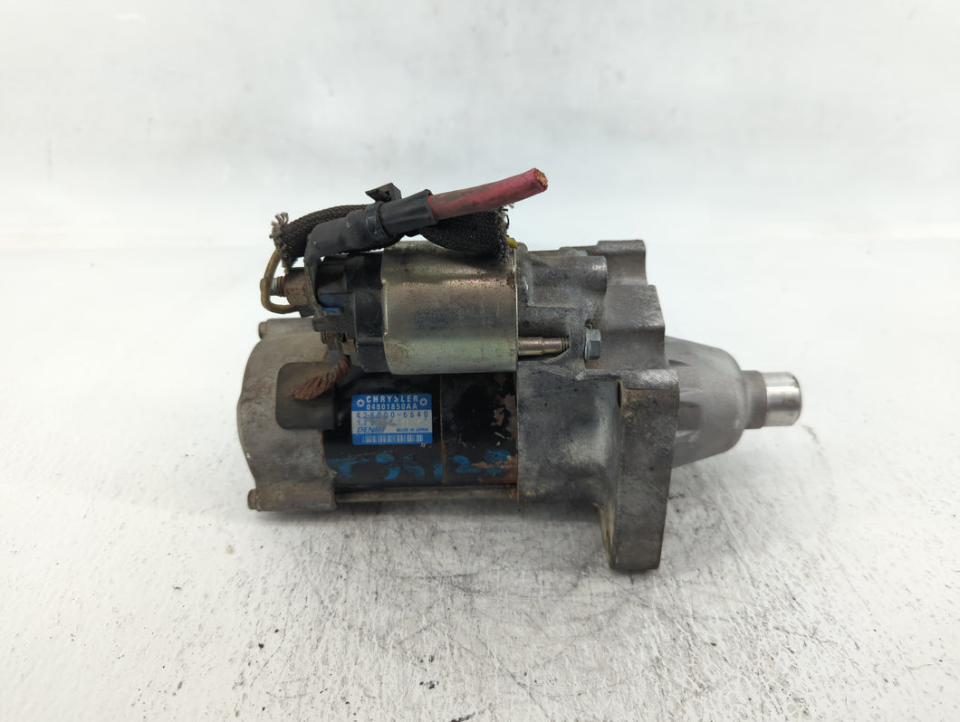 2009-2011 Jeep Wrangler Car Starter Motor Solenoid OEM P/N:428000-6640 04801850AA Fits 2009 2010 2011 OEM Used Auto Parts