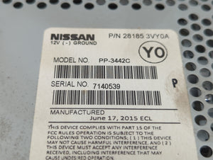 2015-2018 Nissan Versa Radio AM FM Cd Player Receiver Replacement P/N:281853VY0A Fits 2015 2016 2017 2018 OEM Used Auto Parts