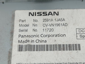 2011-2012 Nissan Quest Information Display Screen