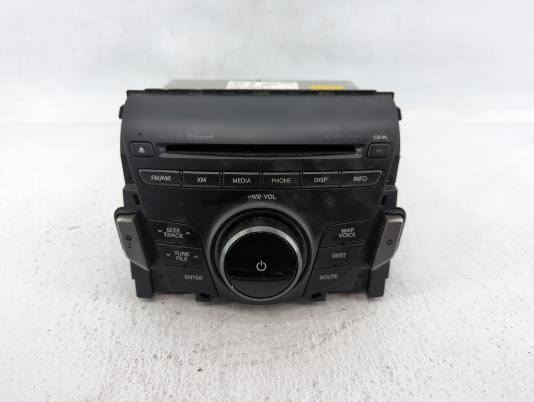 2012-2013 Hyundai Azera Radio AM FM Cd Player Receiver Replacement P/N:96560-3V4014X Fits 2012 2013 OEM Used Auto Parts