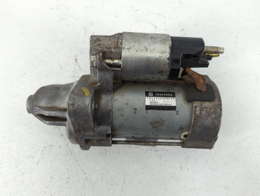 2005-2015 Nissan Xterra Car Starter Motor Solenoid OEM P/N:TN438000-2400 12663053 Fits OEM Used Auto Parts