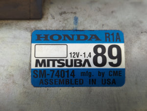 2013-2015 Honda Civic Car Starter Motor Solenoid OEM P/N:SM-74014 Fits 2013 2014 2015 2016 2017 2018 2019 2020 2021 2022 OEM Used Auto Parts