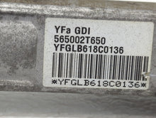 2012-2014 Hyundai Sonata Rack and Pinion Steering Gear P/N:YFa GDI 565002T650 Fits Fits 2012 2013 2014 2015 OEM Used Auto Parts