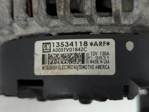 2019-2021 Chevrolet Malibu Alternator Replacement Generator Charging Assembly Engine OEM P/N:13534118 Fits 2019 2020 2021 OEM Used Auto Parts