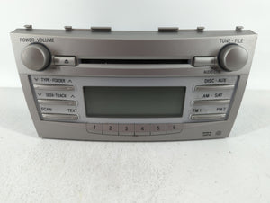 2010-2011 Toyota Camry Radio AM FM Cd Player Receiver Replacement P/N:86120-06480 Fits 2010 2011 OEM Used Auto Parts