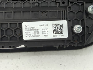 2021 Bmw 530i Climate Control Module Temperature AC/Heater Replacement P/N:7947870-01 Fits OEM Used Auto Parts