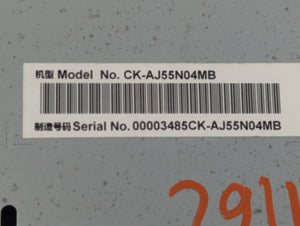 2015-2020 Lincoln Mkz Radio AM FM Cd Player Receiver Replacement P/N:HP5T-18C830-AC Fits 2015 2016 2017 2018 2019 2020 OEM Used Auto Parts