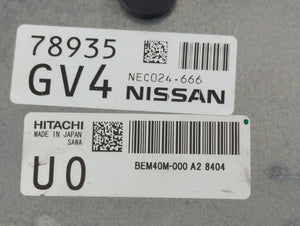 2018-2020 Nissan Rogue PCM Engine Control Computer ECU ECM PCU OEM P/N:NEC043-618 Fits Fits 2018 2019 2020 OEM Used Auto Parts