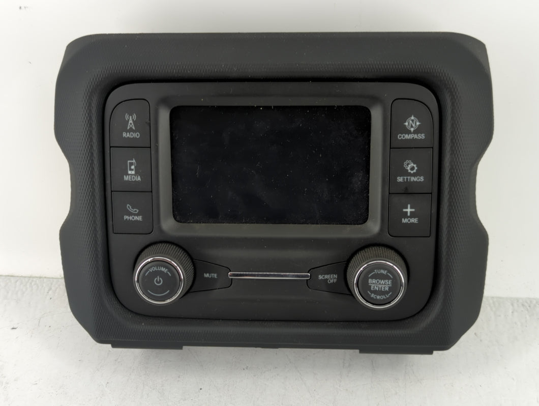 2021 Jeep Gladiator Radio AM FM Cd Player Receiver Replacement P/N:P68467711AB Fits OEM Used Auto Parts