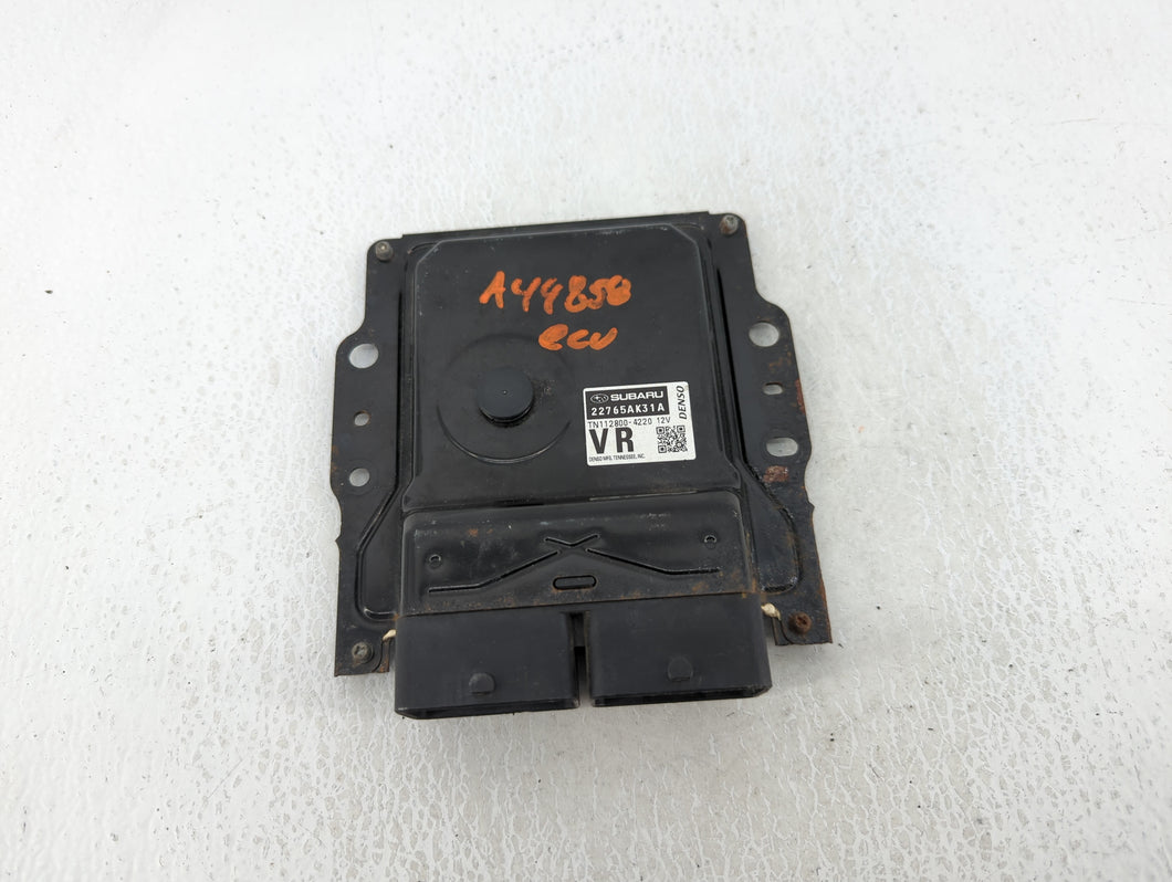 2017 Subaru Legacy PCM Engine Control Computer ECU ECM PCU OEM P/N:22765AK31B Fits OEM Used Auto Parts