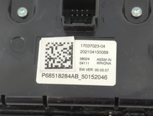2022 Jeep Compass Climate Control Module Temperature AC/Heater Replacement P/N:P68518284AB Fits OEM Used Auto Parts
