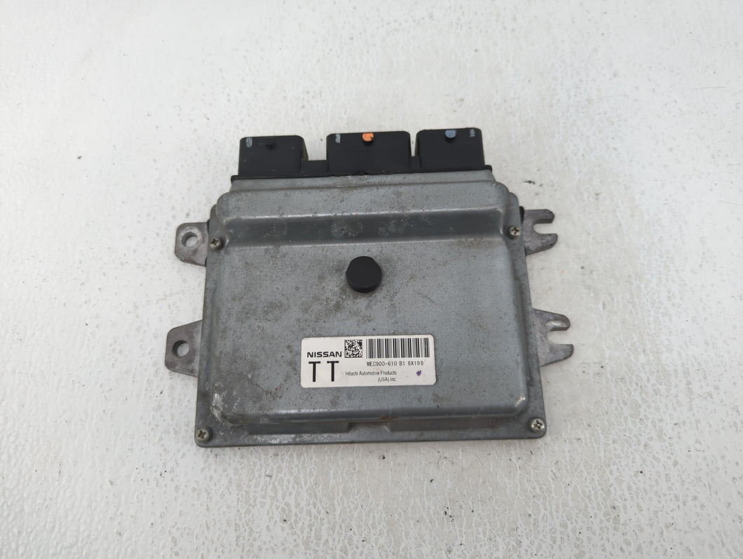 2009 Nissan Versa PCM Engine Control Computer ECU ECM PCU OEM P/N:MEC900-610 B1 Fits OEM Used Auto Parts