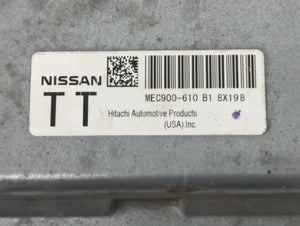 2009 Nissan Versa PCM Engine Control Computer ECU ECM PCU OEM P/N:MEC900-610 B1 Fits OEM Used Auto Parts