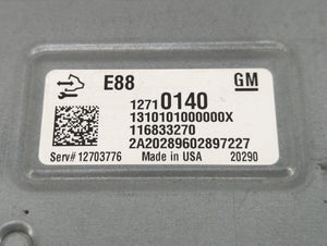 2020-2022 Chevrolet Equinox PCM Engine Control Computer ECU ECM PCU OEM P/N:116833270 12710140 Fits Fits 2020 2021 2022 OEM Used Auto Parts