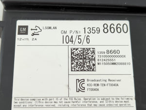 2015 Chevrolet Silverado 1500 Radio AM FM Cd Player Receiver Replacement P/N:13598660 Fits OEM Used Auto Parts