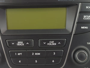 2013-2014 Hyundai Santa Fe Radio AM FM Cd Player Receiver Replacement P/N:96170-4Z1004X Fits 2013 2014 OEM Used Auto Parts