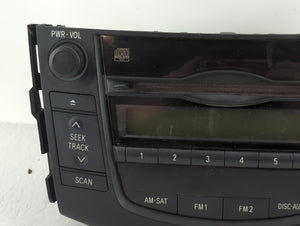 2010-2011 Toyota Rav4 Radio AM FM Cd Player Receiver Replacement P/N:86120-42291 Fits 2010 2011 OEM Used Auto Parts