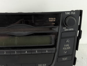 2010-2011 Toyota Rav4 Radio AM FM Cd Player Receiver Replacement P/N:86120-42291 Fits 2010 2011 OEM Used Auto Parts