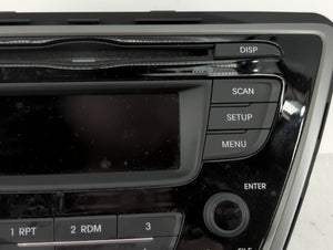 2014-2015 Hyundai Elantra Radio AM FM Cd Player Receiver Replacement P/N:96170-3X156GU Fits 2014 2015 OEM Used Auto Parts