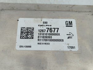 2017-2019 Chevrolet Cruze PCM Engine Control Computer ECU ECM PCU OEM P/N:12677677 12692812 Fits OEM Used Auto Parts