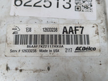 2011 Chevrolet Avalanche 1500 PCM Engine Control Computer ECU ECM PCU OEM P/N:12639900 12633238 Fits OEM Used Auto Parts