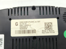 2014-2015 Ford Explorer Instrument Cluster Speedometer Gauges P/N:EB5T-10849-GJ Fits 2014 2015 OEM Used Auto Parts