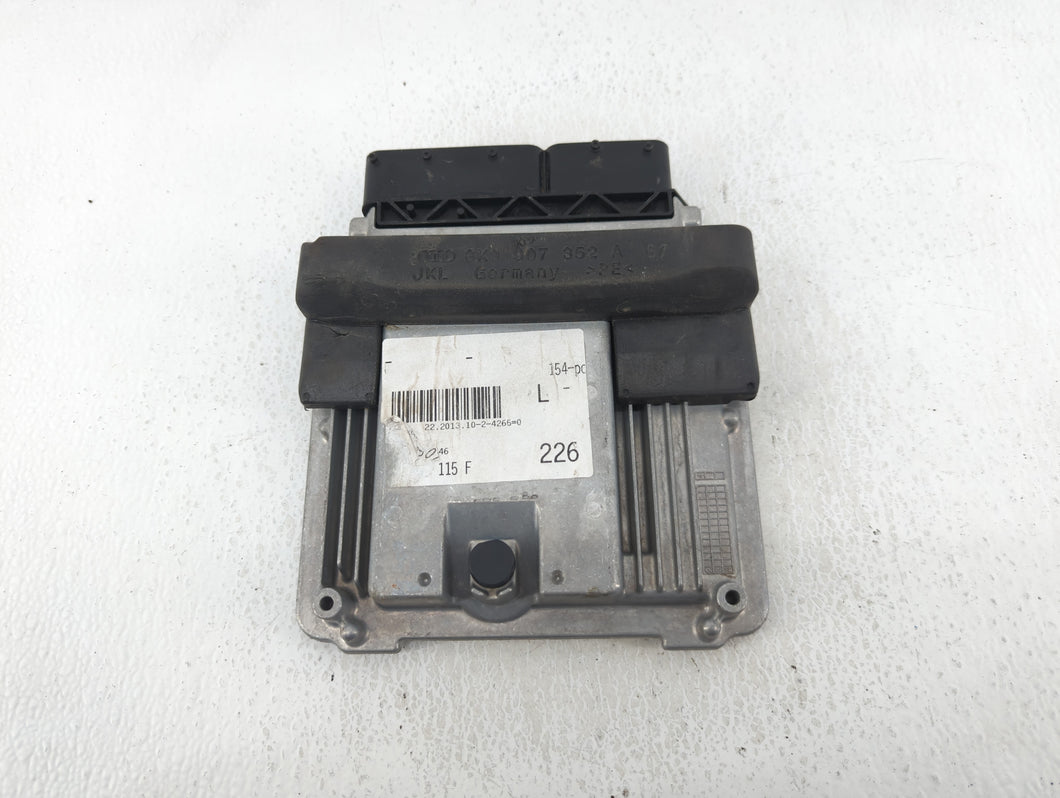 2013-2016 Audi A4 PCM Engine Control Computer ECU ECM PCU OEM P/N:8KO 907 352 A Fits Fits 2013 2014 2015 2016 OEM Used Auto Parts