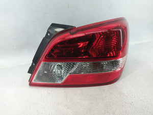 2018 Mitsubishi Mirage Tail Light Assembly Passenger Right OEM P/N:ADQ181-0000 8330B070 Fits OEM Used Auto Parts