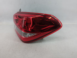 2018 Mitsubishi Mirage Tail Light Assembly Passenger Right OEM P/N:ADQ181-0000 8330B070 Fits OEM Used Auto Parts