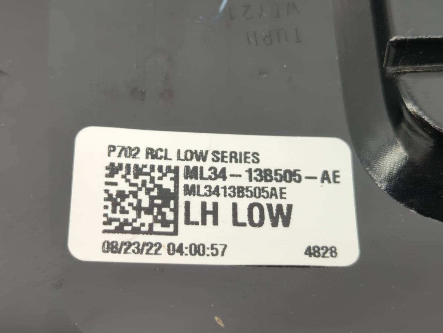 2021-2022 Ford F-150 Tail Light Assembly Passenger Right OEM P/N:ML34-13B505-AE P702 RCL Fits Fits 2021 2022 OEM Used Auto Parts - Oemusedautoparts1.com