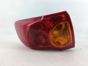 2009-2010 Toyota Corolla Tail Light Assembly Driver Left OEM P/N:08-212-19Q3L-F 08-312-1992L-F Fits Fits 2009 2010 OEM Used Auto Parts