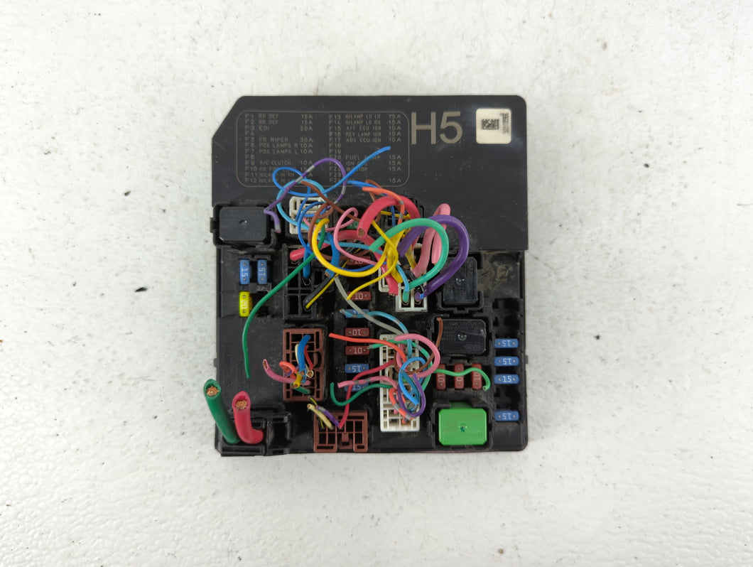 2013-2019 Nissan Sentra Fusebox Fuse Box Panel Relay Module P/N:284B7 3RA3F Fits 2013 2014 2015 2016 2017 2018 2019 OEM Used Auto Parts